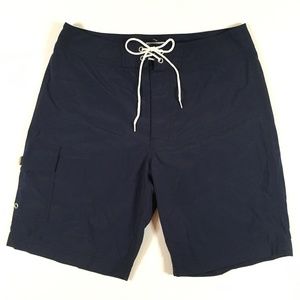 J. Crew 9' Solid Board Shorts Navy Blue 29